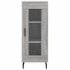 vidaXL Skř&iacute;ň highboard &scaron;ed&aacute; sonoma 34,5 x 34 x 180 cm kompozitn&iacute; dřevo