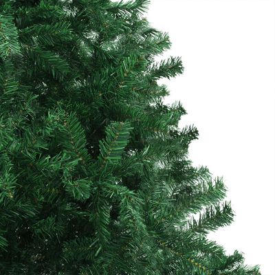 vidaXL Umělý vánoční stromek s LED osvětlením 500 cm zelený