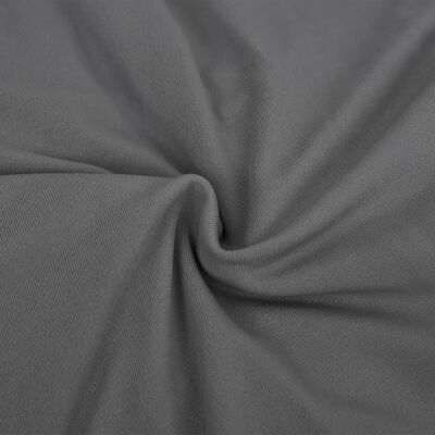 vidaXL Strečový potah na 4místnou pohovku antracitový polyester žerzej