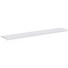 vidaXL Parapet okna B&iacute;l&yacute; 120 x 20 x 4,5 cm PVC