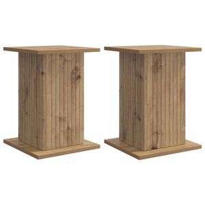 vidaXL Stojan na rostliny 2 ks Dub artisan 30,5 x 30 x 43 cm
