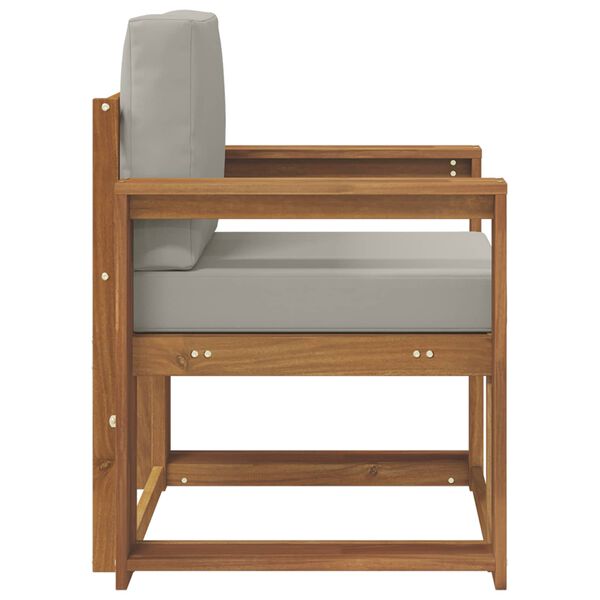 vidaXL Venkovn&iacute; pohovka Masivn&iacute; ak&aacute;ciov&eacute; dřevo a polyester