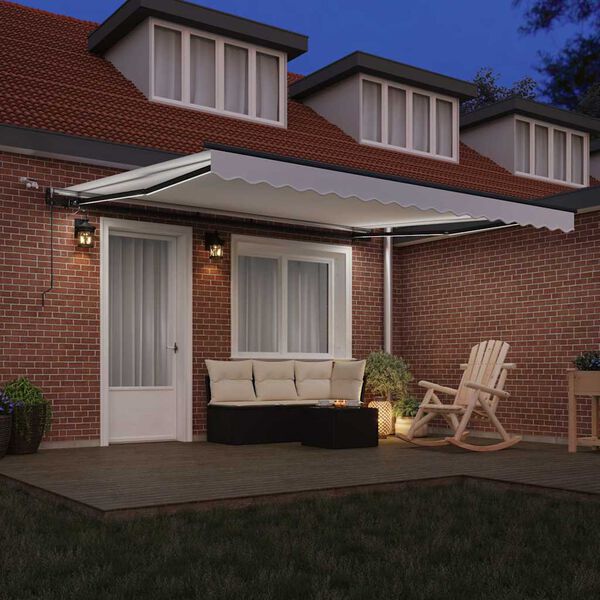 vidaXL Pl&aacute;tno pro mark&yacute;zu s B&iacute;l&aacute; 400 &times; 300 cm Polyester