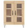 vidaXL Skř&iacute;ň highboard dub sonoma 69,5 x 34 x 180 cm kompozitn&iacute; dřevo