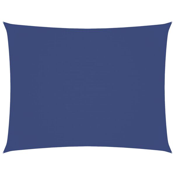 vidaXL Stínící plachta oxfordská látka obdélníková 6 x 7 m modrá