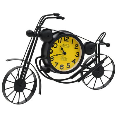 vidaXL Nástěnné hodiny Motocykl vintage