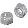 vidaXL Matice 2 pcs Stř&iacute;brn&aacute; M6 x 10 mm Železo
