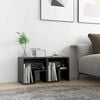 vidaXL Nočn&iacute; stolky 2 ks &scaron;ed&eacute; s vysok&yacute;m leskem 40x30x40 cm dřevotř&iacute;ska