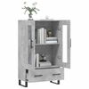 vidaXL Skř&iacute;ň highboard betonově &scaron;ed&aacute; 69,5x31x115 cm kompozitn&iacute; dřevo