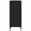vidaXL Serv&iacute;rovac&iacute; skř&iacute;ň Čern&aacute; 79,5 x 33 x 82 cm kompozitn&iacute; dřevo