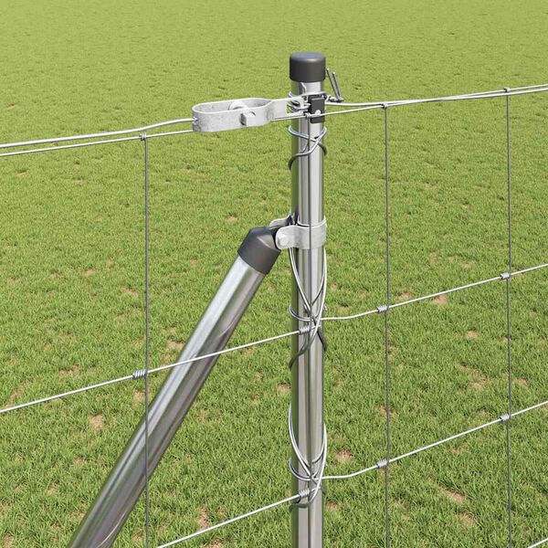 vidaXL Plotov&yacute; sloupek. Pozinkovan&yacute; 25 x 1,6 m Ocel