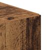 vidaXL Vysoký bufet Staré dřevo 45 x 42.5 x 185 cm Kompozitní dřevo