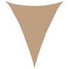 vidaXL St&iacute;nic&iacute; plachta 160 g/m&sup2; taupe 5 x 7 x 7 m HDPE