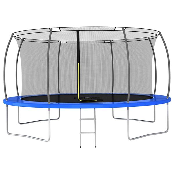 vidaXL Trampol&iacute;na s př&iacute;slu&scaron;enstv&iacute;m kulat&aacute; 460x80 cm 150 kg