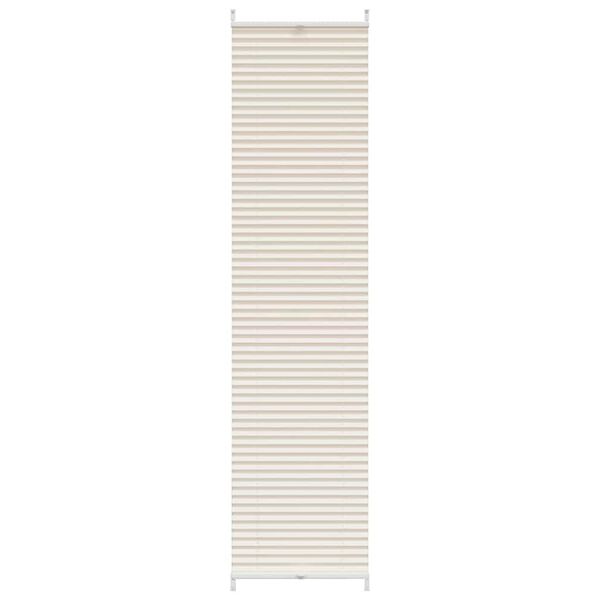 Plisovaná roleta 40 x 200 cm krémová