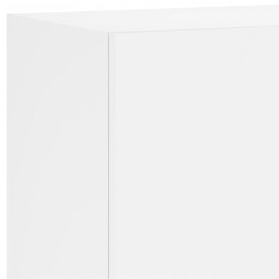 vidaXL 6dílná obývací stěna bílá kompozitní dřevo