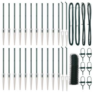 vidaXL Plotov&yacute; sloupek. Zelen&aacute;