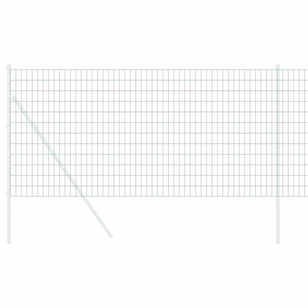 vidaXL Euro plot Zelená 1.2 x 25 m Železo potažené PVC