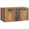vidaXL N&aacute;stěnn&aacute; TV skř&iacute;ň Star&eacute; dřevo 59,5 x 31 x 30 cm
