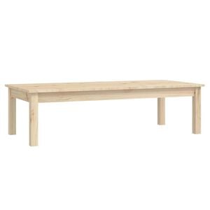 vidaXL Konferenčn&iacute; stolek 110 x 50 x 30 cm masivn&iacute; borov&eacute; dřevo