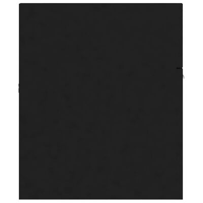 vidaXL Skříňka pod umyvadlo černá 100 x 38,5 x 46 cm dřevotříska