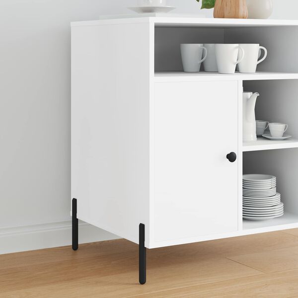 vidaXL N&aacute;bytkov&eacute; nohy 12 pcs Čern&aacute; 66 x 36 x 160 mm Železo