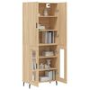 vidaXL Skř&iacute;ň highboard dub sonoma 69,5 x 34 x 180 cm kompozitn&iacute; dřevo