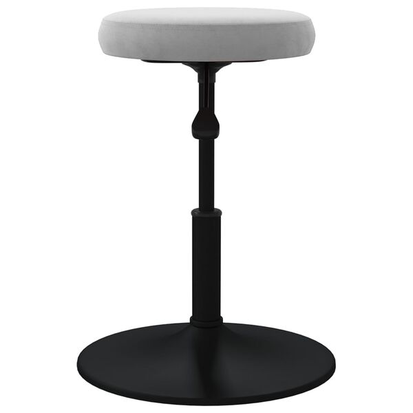 vidaXL J&iacute;deln&iacute; židle 2 ks světle &scaron;ed&eacute; samet