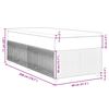 vidaXL Box spring postel s matrac&iacute; tmavě modr&aacute; 80 x 200 cm samet
