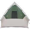 vidaXL Tipi stan se střechou Zelená 383 x 338 x 217 cm taft