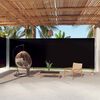 vidaXL Zatahovac&iacute; bočn&iacute; mark&yacute;za čern&aacute; 220 x 1 000 cm