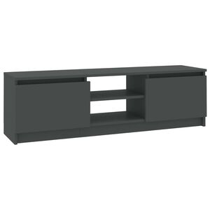 vidaXL TV stolek &scaron;ed&yacute; 120 x 30 x 35,5 cm kompozitn&iacute; dřevo