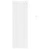 vidaXL Venet &scaron;koln&iacute; žaluzie B&iacute;l&yacute; 150 x 50 cm 25 mm PVC
