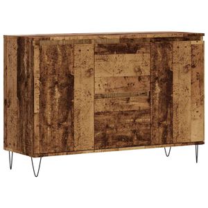 vidaXL Př&iacute;born&iacute;k old wood 101,5 x 35 x 70 cm kompozitn&iacute; dřevo