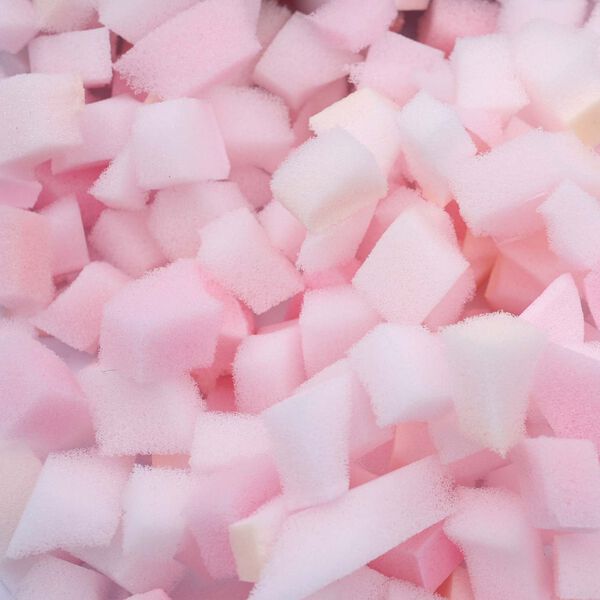 vidaXL Nadrcen&aacute; pěna Růžov&aacute; 5 kg Polyurethan