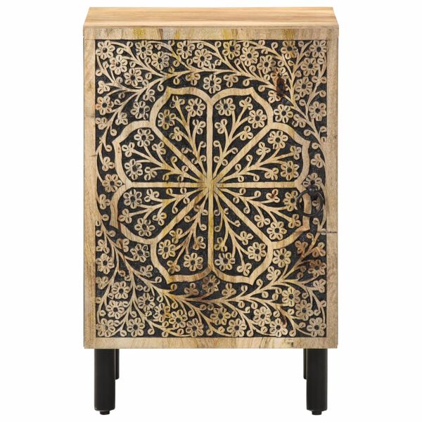 vidaXL Koupelnov&aacute; skř&iacute;ňka 38 x 33 x 58 cm masivn&iacute; mangovn&iacute;kov&eacute; dřevo