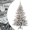 vidaXL Uměl&yacute; v&aacute;nočn&iacute; stromek s v&aacute;nočn&iacute;mi koulemi 150 cm 150 LED
