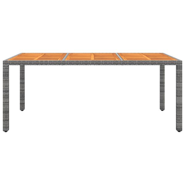 vidaXL 9d&iacute;ln&yacute; zahradn&iacute; j&iacute;deln&iacute; set polyratan &scaron;ed&yacute;