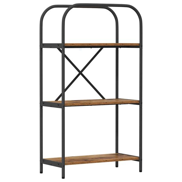 vidaXL Knihovna Star&eacute; dřevo 60 x 30 x 109 cm Kompozitn&iacute; dřevo