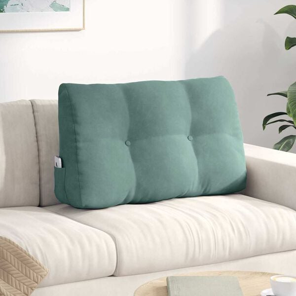 vidaXL Pol&scaron;t&aacute;ř na z&aacute;da Mořsk&aacute; zelen&aacute; 80 x 24 x 50 cm samet