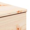 vidaXL Noční stolek Hnědá 37 x 35 x 18,5 cm Masivní borovicové dřevo