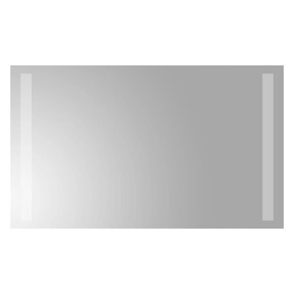 vidaXL Koupelnov&eacute; zrcadlo s LED osvětlen&iacute;m 30x50 cm
