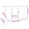 vidaXL Stojan na akv&aacute;rium &scaron;ed&yacute; sonoma 101x41x58 cm kompozitn&iacute; dřevo