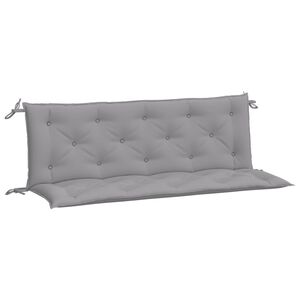 vidaXL Podu&scaron;ky na zahradn&iacute; lavici 2 ks &scaron;ed&eacute; 150x50x7 cm l&aacute;tka oxford