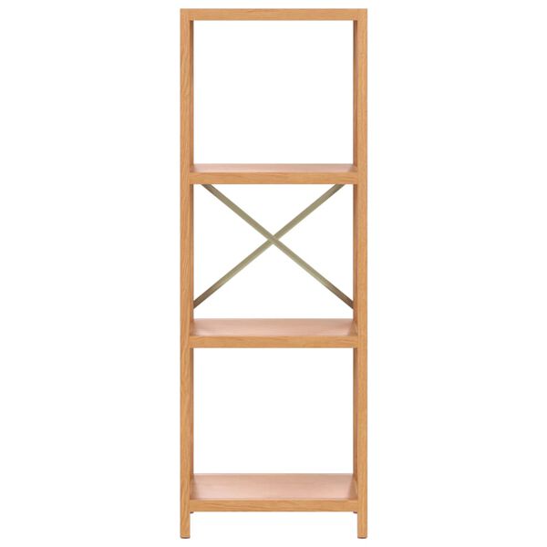 vidaXL 4patrov&yacute; reg&aacute;l 40 x 30 x 112 cm masivn&iacute; dubov&eacute; dřevo