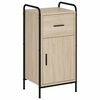 vidaXL Serv&iacute;rovac&iacute; skř&iacute;ň Dub sonoma 97 x 33 x 81 cm Kompozitn&iacute; dřevo