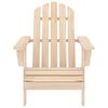 vidaXL Zahradní židle Adirondack se stolkem masivní jedlové dřevo