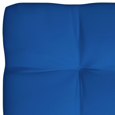 vidaXL Podušky na pohovku z palet 7 ks královsky modré