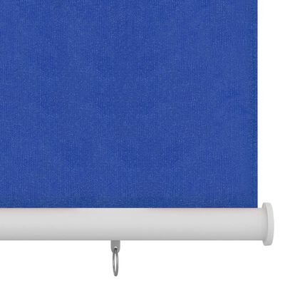 vidaXL Venkovní roleta 140 x 230 cm modrá HDPE