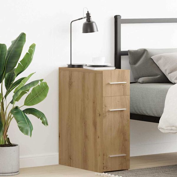 vidaXL L&eacute;k&aacute;rensk&aacute; skř&iacute;ň dub artisan 20 x 45.5 x 60 cm kompozitn&iacute; dřevo